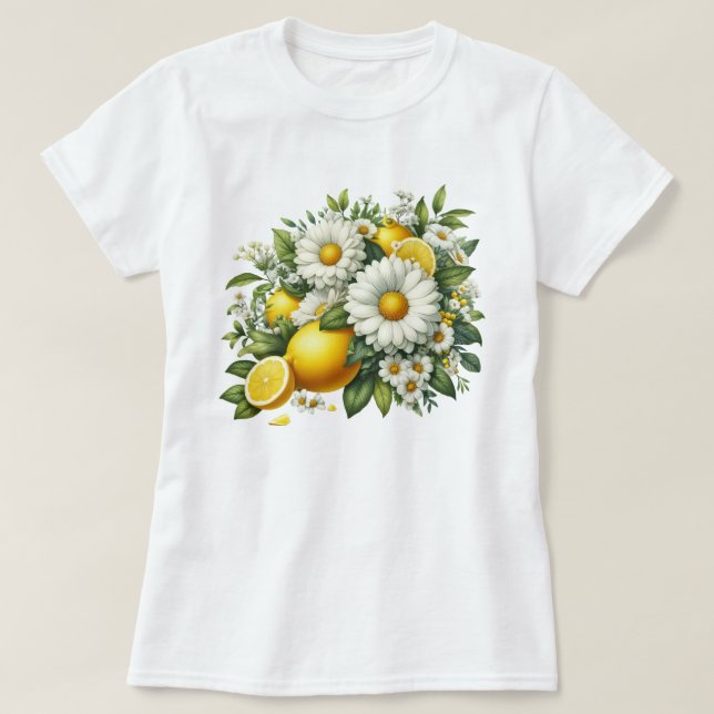 Camiseta Quando a Vida Lhe Dá Limões  (Frente do Design)