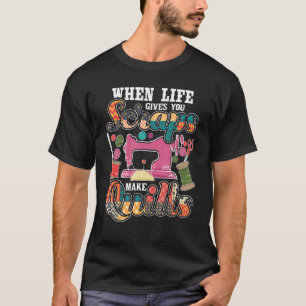 Camiseta Quando a vida lhe dá migalhas fazem marés - quilo