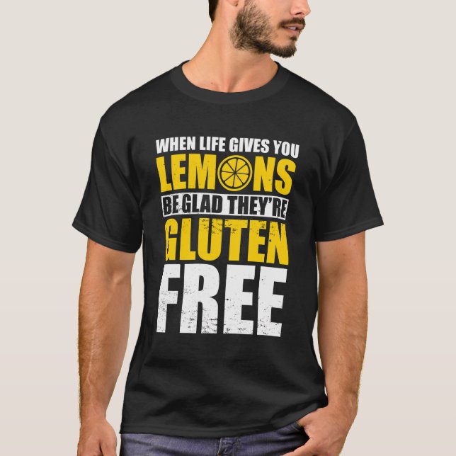 Camiseta Quando A Vida Lhe Dar Os Limões Ficam Felizes Que  (Frente)