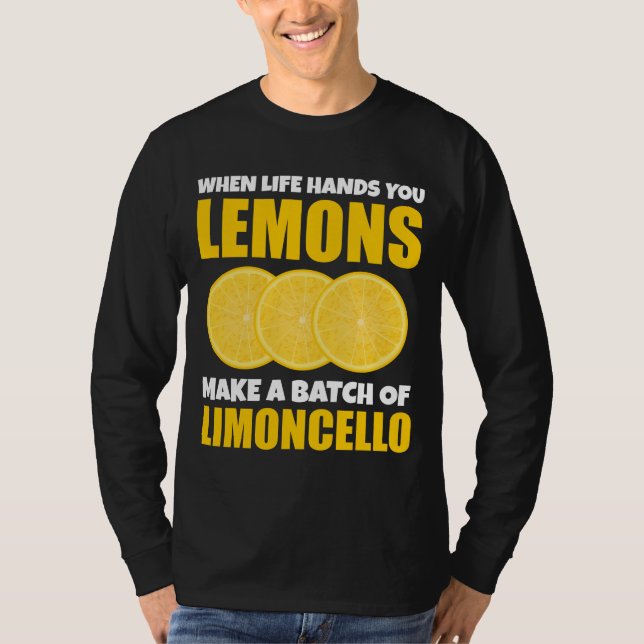 Camiseta Quando A Vida Mandar, Os Limões Fazem O Lote Limon (Frente)