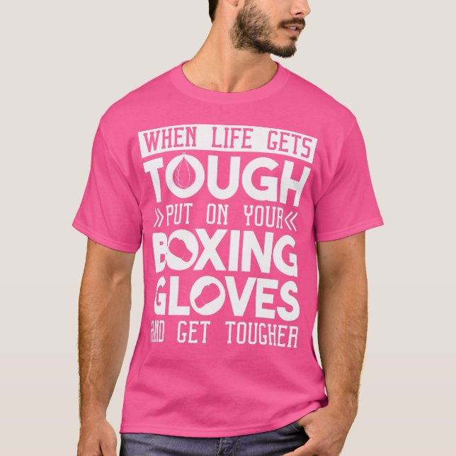 Camiseta Quando A Vida Se Torna Difícil Colocar Sua Caixa D (Frente)