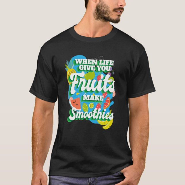 Camiseta Quando A Vida Te Dá Fruta Eu Suavizo Frui (Frente)
