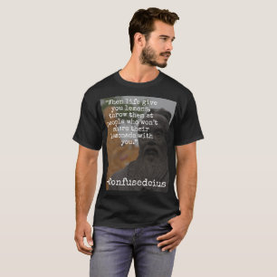 Camiseta "Quando a vida te dá limões..." Engraçado Confúcio