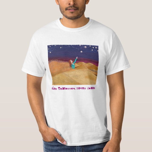 Camiseta Quando amanhã nunca vier o T do valor (Frente)