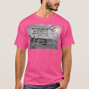 Camiseta Quando as Coisas Ficam Estranhas os Estranhos se T