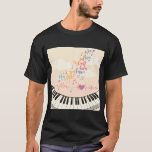Camiseta “Quando as Palavras Falham, a Música Fala” — Abs P