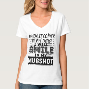Camiseta Quando chegar a minha filha, eu sorrirei no meu ca