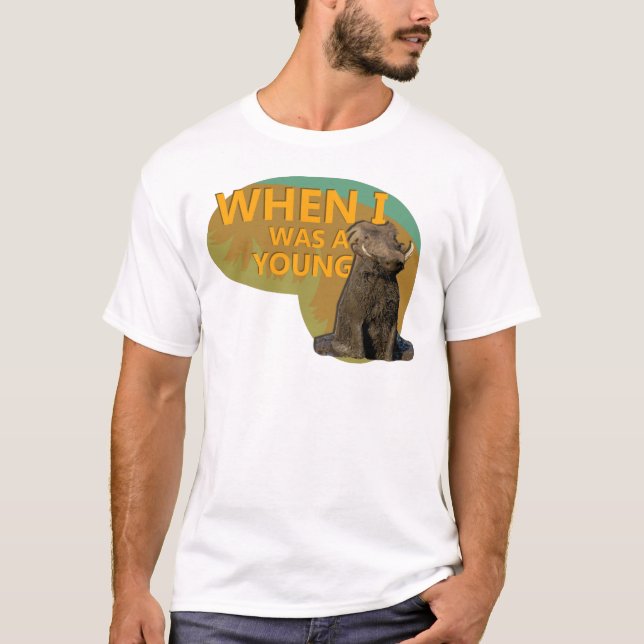Camiseta Quando eu era um Warthog novo! (Frente)