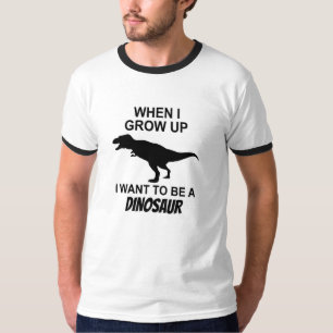 Camiseta Quando eu me cresço acima queira ser um t-shirt d