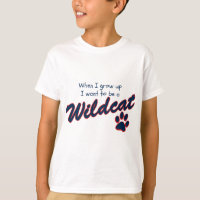 Quando eu me cresço acima queira ser um Wildcat