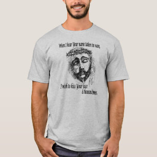 Camiseta "Quando eu ouvir seu vão recolhido nome,… "