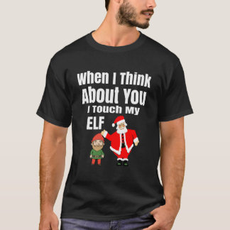 Camiseta Quando Eu Penso Em Você Eu Toco Meu Cristo Engraça