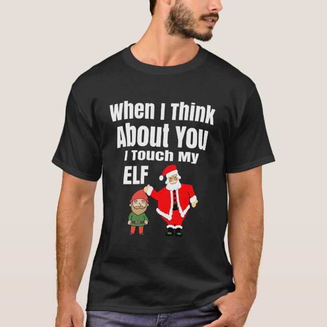 Camiseta Quando Eu Penso Em Você Eu Toco Meu Cristo Engraça (Frente)