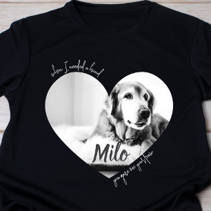 Camiseta Quando Eu Precisava de uma Mão Você Me Deu Sua Pat