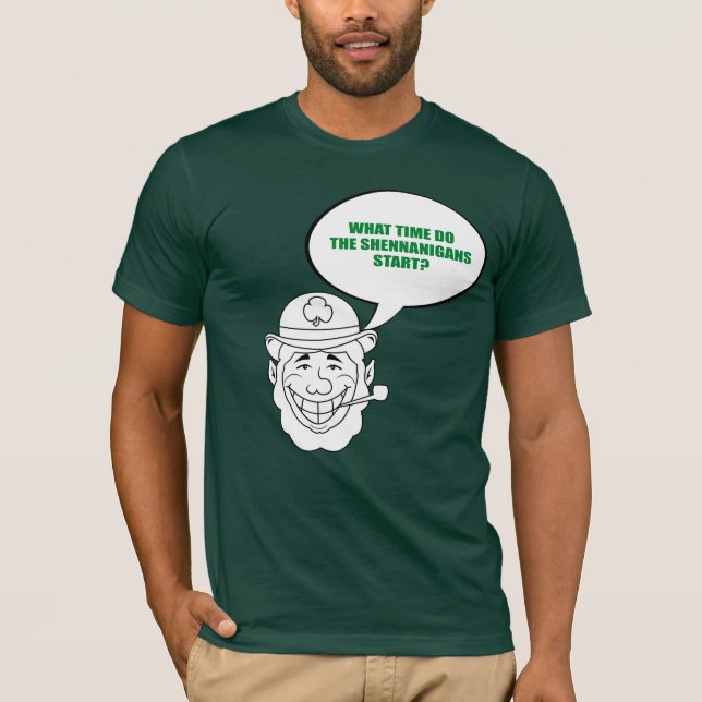 CAMISETA QUANDO FAÇA O COMEÇO DE SHENNANIGANS (Frente)