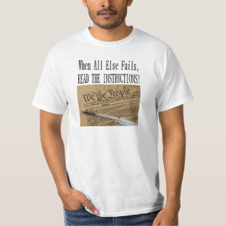 CAMISETA QUANDO FALHA TODA MAIS LEIA A CONSTITUIÇÃO