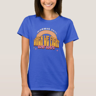 Camiseta Quando Lutamos Ganhamos Harris 2024