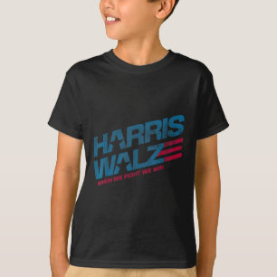 Camiseta Quando Lutamos Ganhamos Kamala Harris Lady Boho