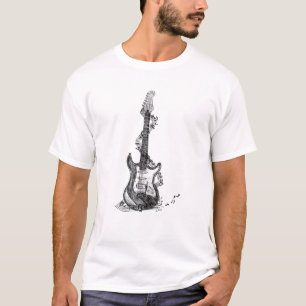 Camiseta Quando minha guitarra Weeps delicadamente