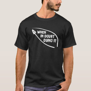 Camiseta Quando na dúvida, não se faz rodeios para os clima
