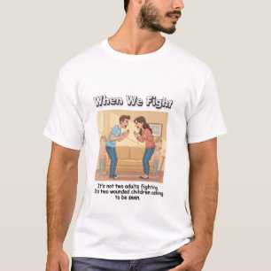 Camiseta Quando Nós Lutamos – São Duas Crianças Feridas Dis