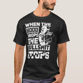 Camiseta Quando O Capuchinho Cai O Soldador Engraçado Dotam