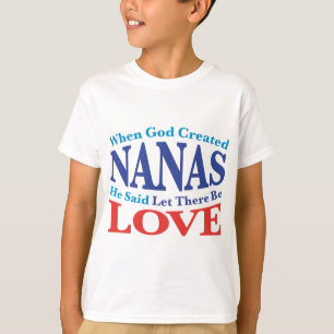 Camiseta Quando o deus criou Nanas