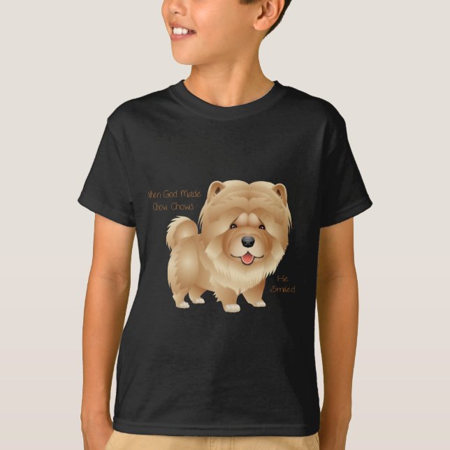 Camiseta Quando o deus fez comidas de comida (Frente)