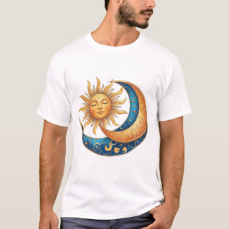 Camiseta Quando o Dia Encontra a Noite - Abraço Celestial