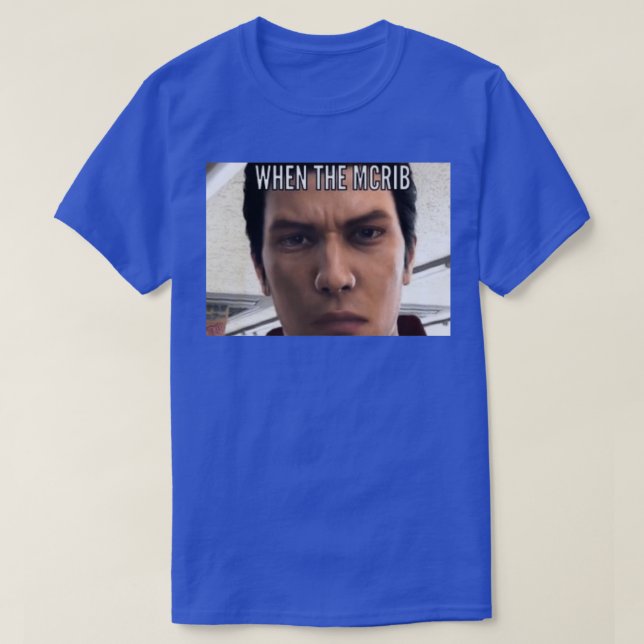 Camiseta quando o McRib (Frente do Design)