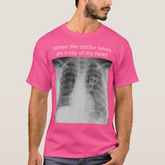 Camiseta Quando O Médico Tomar Um Raio X Do Meu Bippete Car
