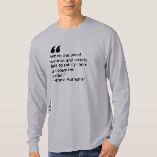 Camiseta Quando o mundo se cansa