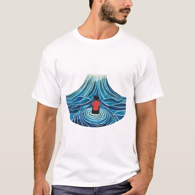 Camiseta Quando o Oceano Aprendeu Meu Nome (Frente)