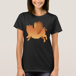 Camiseta Quando os porcos kunekune voam