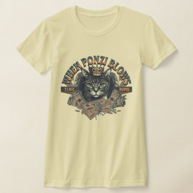 Camiseta Quando Ponzi Explode (Postura )