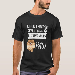 Camiseta Quando Precisava De Uma Mão, Encontrei O Seu Pomer