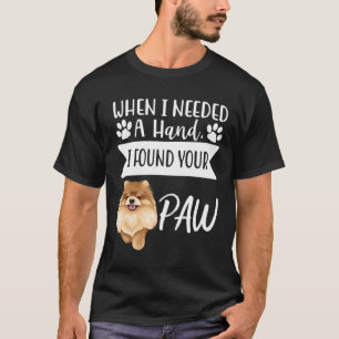 Camiseta Quando Precisava De Uma Mão, Encontrei O Seu Pomer