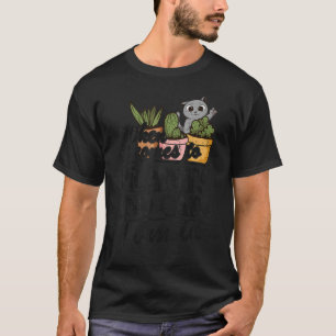 Camiseta Quando se trata de plantas e gatos, eu sou jardine