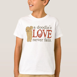 Camiseta Quando seu melhor amigo for um Goldendoodle
