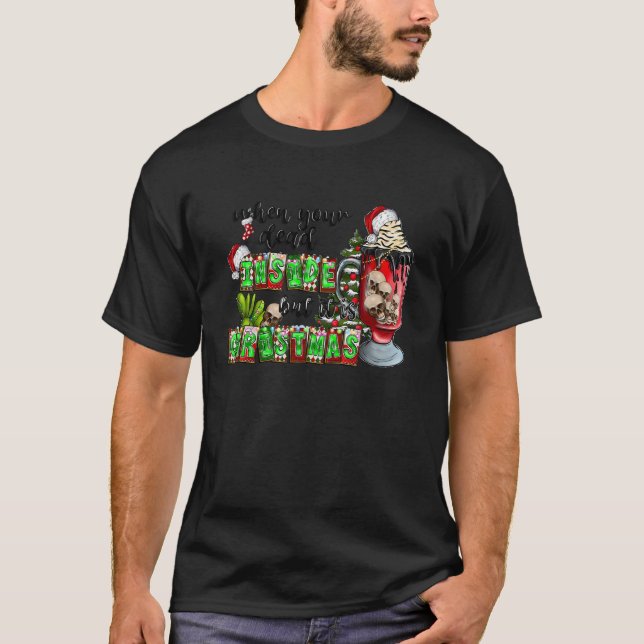 Camiseta Quando Seu Morto, Mas É Café De Natal (Frente)