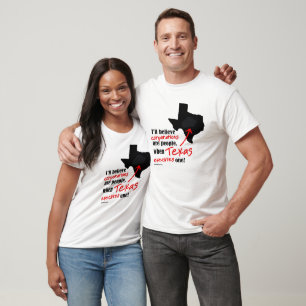 Camiseta Quando Texas executar um