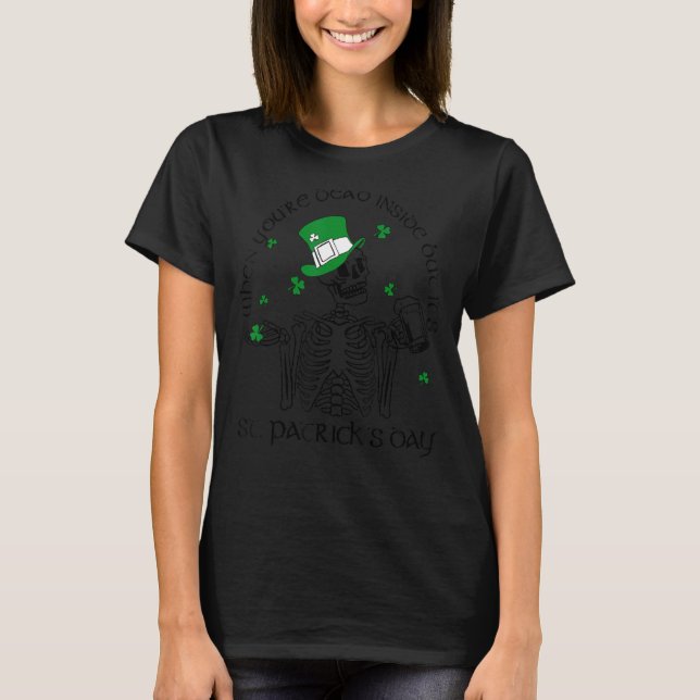 Camiseta Quando você é Morto, mas sua Rua é Patrick Day Ske (Frente)
