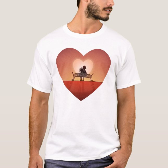 Camiseta Quando você estiver no amor (Frente)