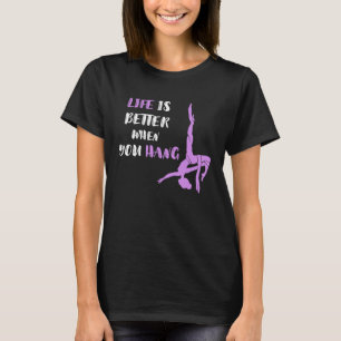 Camiseta Quando Você Prende Aerialista Que Prende O Gymnast