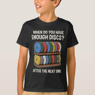 Camiseta Quando Você Tem Discos Suficientes Prateleira Dive