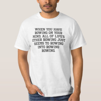 Camiseta Quando você tiver o rugby em sua mente