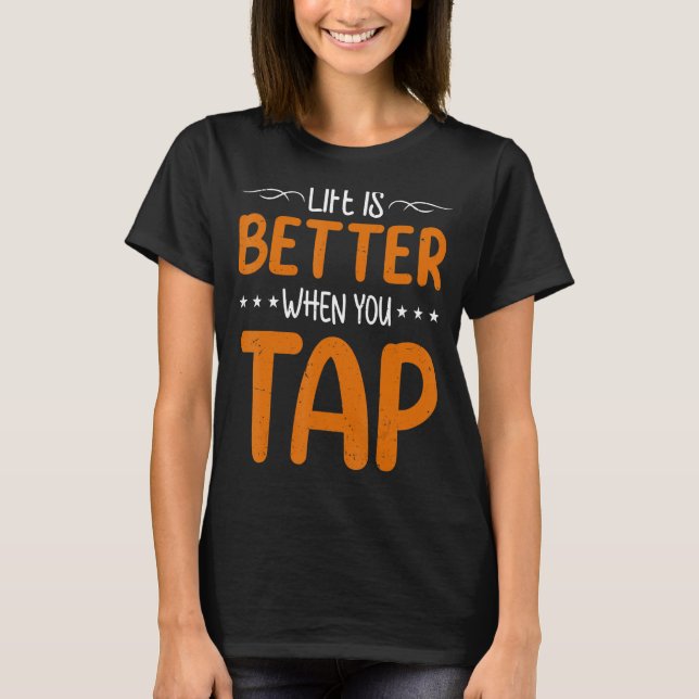 Camiseta Quando Você Toque Em Dançarino De Tocas (Frente)