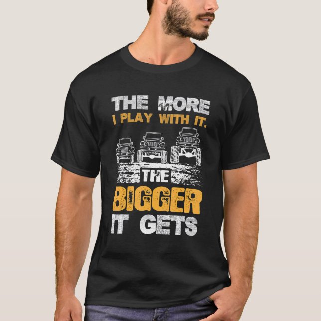 Camiseta Quanto Mais Brinco Com Ele, Maior Será O Número De (Frente)