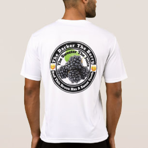 Camiseta Quanto Mais Escuro O Berry Mais Doce O Sumo