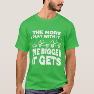 Camiseta Quanto Mais Eu Brinco Com Ele, Maior Ele Fica SUV